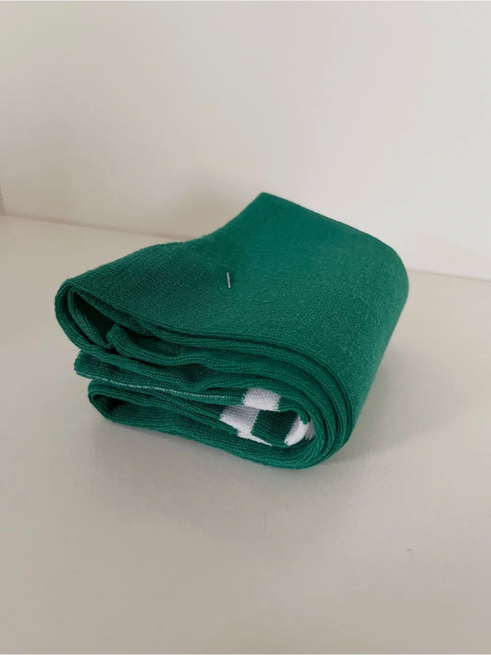 Green knee high socks